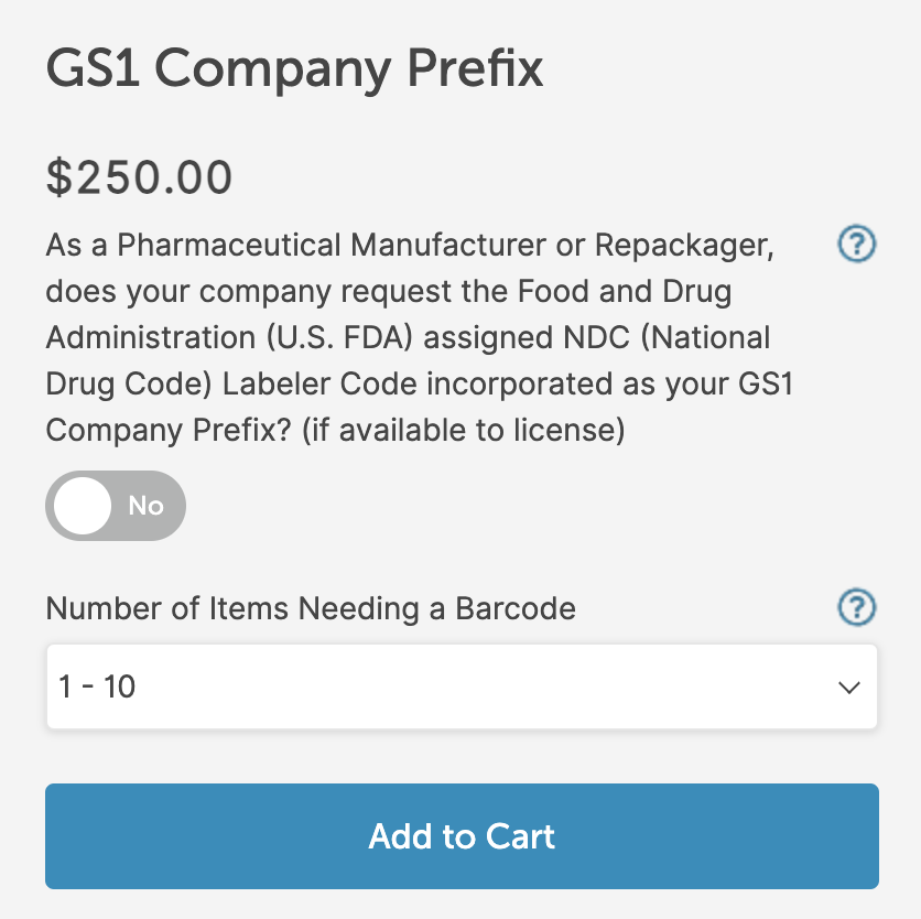 GS1 Website: Selecting Barcode Quantity